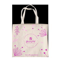 Saco de Algod&atilde;o Purple Professional - Modelo 2 -