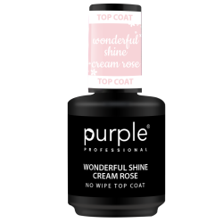 Wonderful Shine Cream Rose No Wipe Top Coat 15 ml