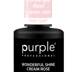 Wonderful Shine Cream Rose No Wipe Top Coat 15 ml