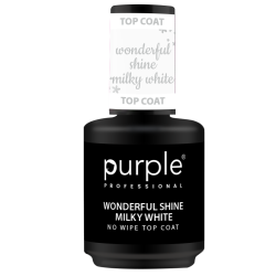 Wonderful Shine Milky White No Wipe Top Coat 15 ml
