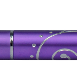 Pincel Nylon Nail Art #000 metallic handle -