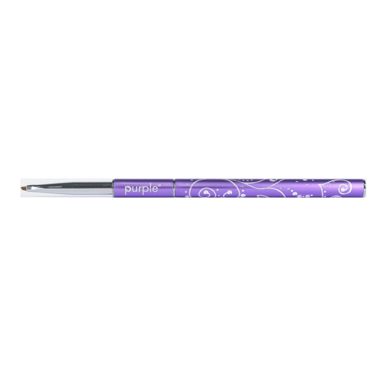 Pincel Nylon Nail Art One Stroke XXS 1,5mm/2,5mm metallic handle -