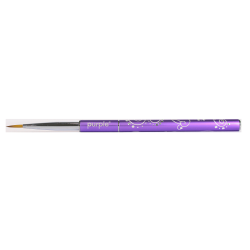 Pincel Nylon Nail Art Sombras 2mm/11mm metallic handle -