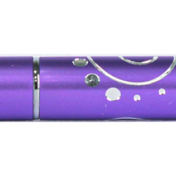 Pincel Kolinsky Mini Nail Art Plastiart e Acr&iacute;lico metallic handle -