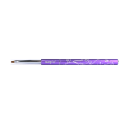 Pincel Nylon Nail Art Folk, Zhostovo e Plastiart metallic handle -