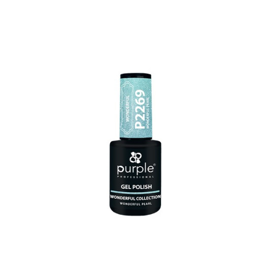 Gel Polish Wonderful Pearl  glitter 10ml