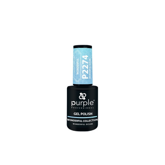 Gel Polish Wonderful Ocean  glitter 10ml