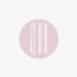 XXL Extra Long Square Clear Nail Tips