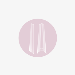 XXL Extra Long Ballerina Clear Nail Tips