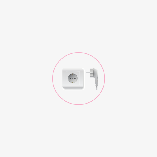 NDU Winner Aspirador de Mesa Branco grelha rose gold -