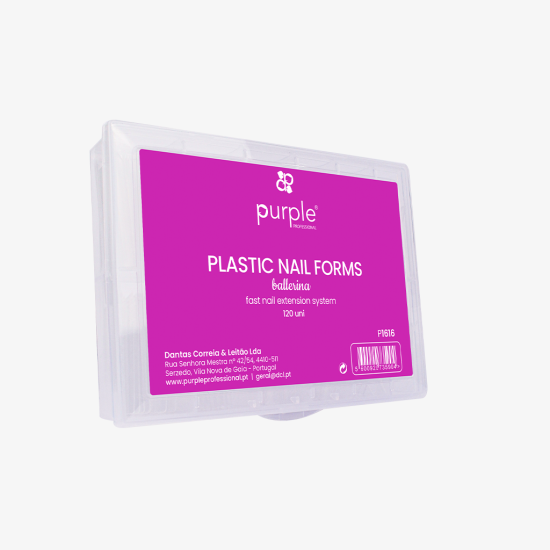 Plastic Ballerina Nail Forms 120 uni