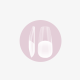 Soft Gel Tips Press On - Ballerina - Medium Half Matte