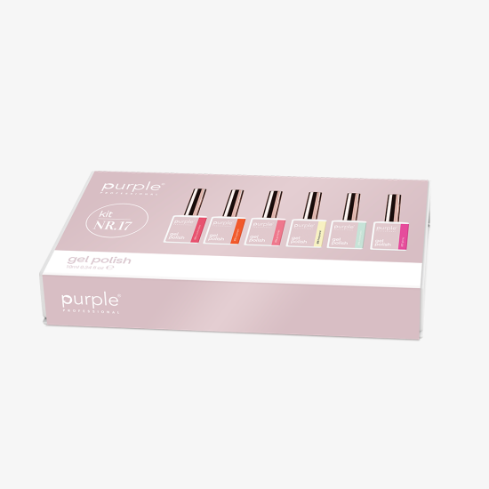 KIT GEL POLISH 17 - P.072/P.073/P.074/P.075/P.076/P.077