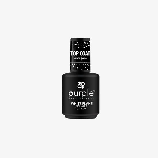 White Flake No Wipe Top Coat 15 ml