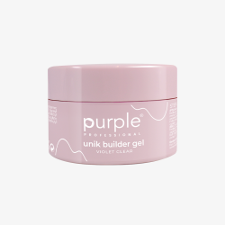 Unik Builder Gel Violet Clear Medium