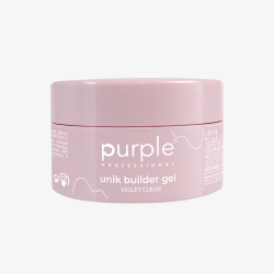 Unik Builder Gel Violet Clear Medium