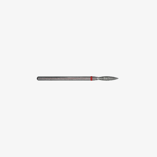 Broca de Manicure Russa - Chama Bicuda 2.3x10mm (fina) -