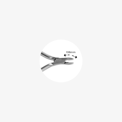 Premium Alicate Cutículas 003/6mm 108mm