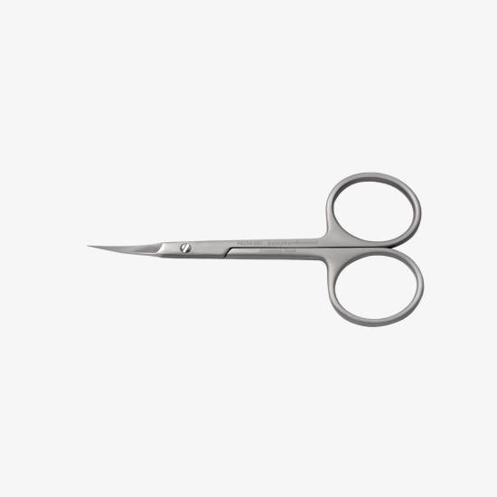 Premium Tesoura Cutículas 002 96mm ponta curva 23,5mm -