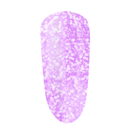 Gel Polish Fantastic Lilac  flakes 10ml
