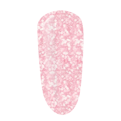 Gel Polish Fantastic Pink  flakes 10ml