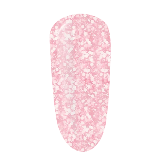 Gel Polish Fantastic Pink  flakes 10ml