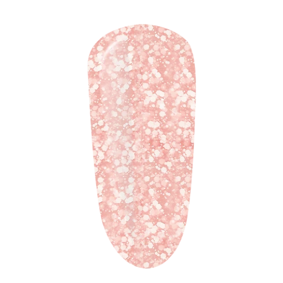 Gel Polish Fantastic Peach  flakes 10ml
