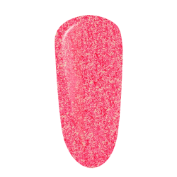 Gel Polish Precious Coral Electric  glitter 10ml