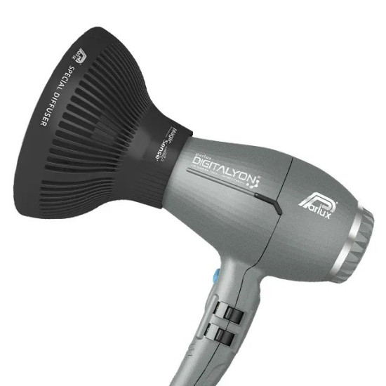 Secador de Mão Parlux Digitalyon Cinza Glitter + Difusor Magic Sense