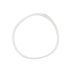 El&aacute;sticos Cabelo Rubber Band Transparentes 30 Unidades