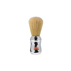 Pincel Barba Omega Cerdas Naturais Cromado