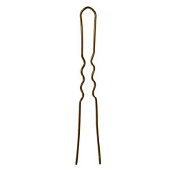 Ganchos Cabelo Rosy Invis&iacute;veis Castanho 5 cm 50 Unidades