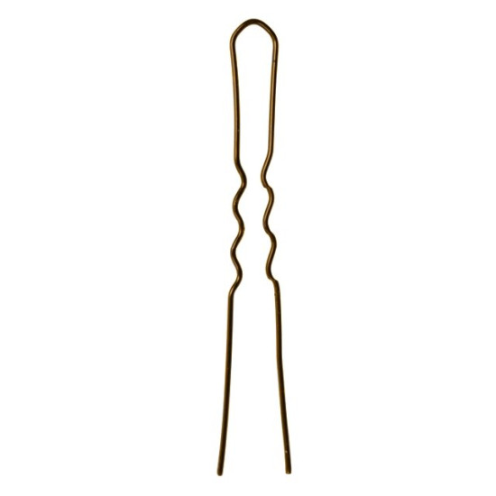 Ganchos Cabelo Rosy Invis&iacute;veis Castanho 5 cm 50 Unidades
