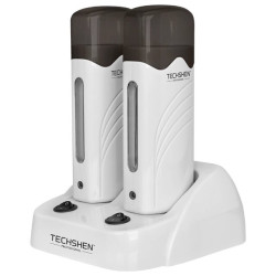 Base com Duas Depiladoras Techshen DepWax Duo