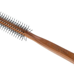 Escova Cabelo Circular Acca Kappa 703/1 Madeira 23.5 mm