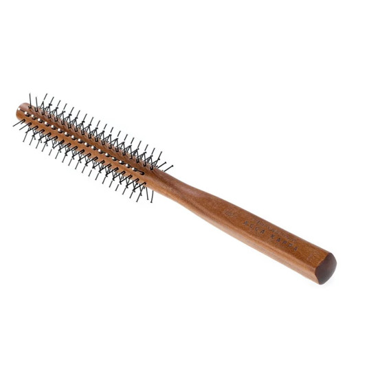 Escova Cabelo Circular Acca Kappa 703/1 Madeira 23.5 mm