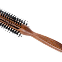 Escova Cabelo Circular Acca Kappa 732 Madeira 45 mm