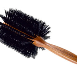 Escova Cabelo Circular Acca Kappa 828 Madeira 83 mm