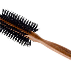 Escova Cabelo Circular Acca Kappa 844 Madeira 55 mm