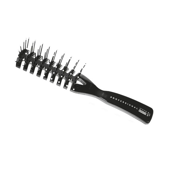 Escova Cabelo Esqueleto Acca Kappa 5516 Preta 20.5 cm