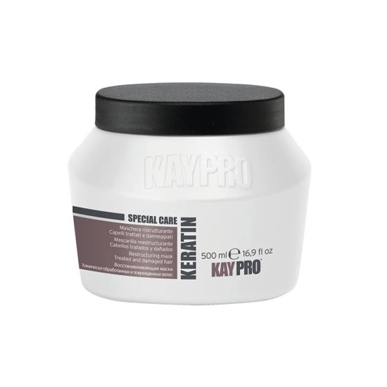 M&aacute;scara Capilar Kaypro Keratin Cabelos Danificados 500 ml
