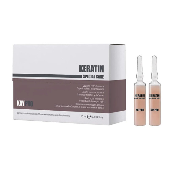 Loção Capilar Kaypro Keratin Cabelos Danificados 12 x 10 ml