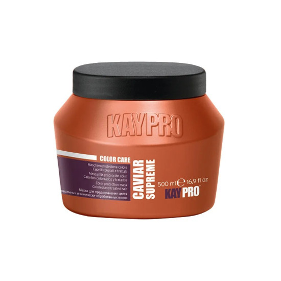 M&aacute;scara Capilar Kaypro Caviar Supreme Cabelos Colorados 500 ml