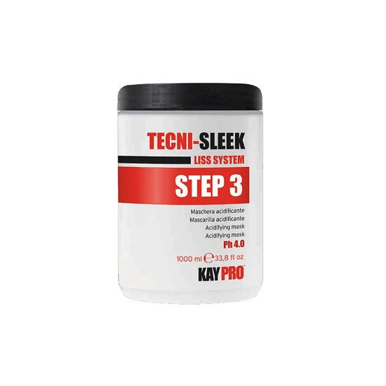 Máscara Capilar Acidificante Kaypro Tecni-Sleek 1000 ml