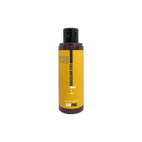 M&aacute;scara Capilar Kaypro Brazilian Liss Manuten&ccedil;&atilde;o Alisamento 150 ml