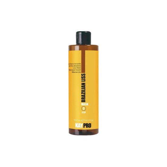 M&aacute;scara Capilar Kaypro Brazilian Liss Manuten&ccedil;&atilde;o Alisamento 500 ml
