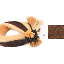 Extens&otilde;es Cabelo 100% Humano Kayextensions Natural 6 55 cm 50 Unidades