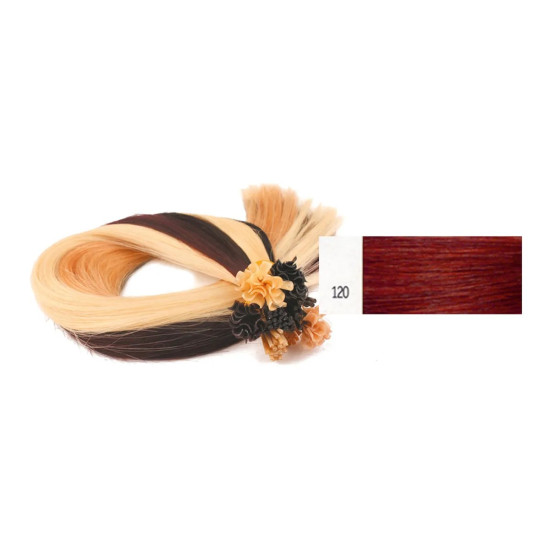 Extens&otilde;es Cabelo 100% Humano Kayextensions Natural 120 55 cm 50 Unidades