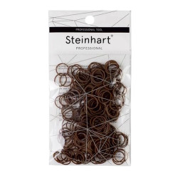 El&aacute;sticos Cabelo Steinhart Borracha Castanhos 10 gr