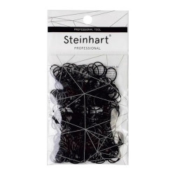 El&aacute;sticos Cabelo Steinhart Borracha Pretos 10 gr